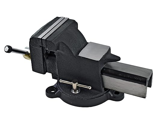 Yost Vises 906-AS 6" Heavy Duty Steel Bench Vise, Black