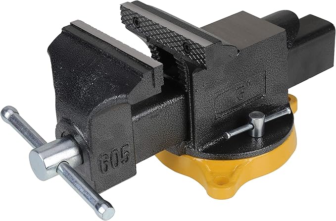 Olympia Tools Bench Vise 38-605, 5 Inches , Gray