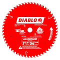 Diablo Thick Metal Cutting Circular Saw Blade - 7-1/4" Dia, 56 TCG Teeth | Ideal for Cutting Aluminum, Copper and Non-Ferrous Metals - D0756NA