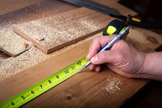 Komelon 25' Self Lock Hi-Vis Speedmark Tape Measure