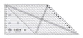 Creative Grids 45 Degree Diamond Dimensions Quilt Ruler – CGREU2 – Made in USA, 8-1/2in x 20-1/2in, Non-Slip Grip Acrylic Quilting, Sewing, Crafting, Patchwork Ruler & Template