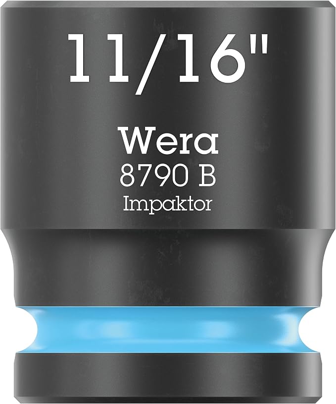 Wera 05005452001 9608 MAGNETIC RAIL B IMPAKTOR IMPERIAL 1, 9 PIECES