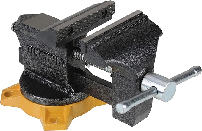 Olympia Tools 38-604 Bench Vise, Workshop Series, 4-Inch, gray