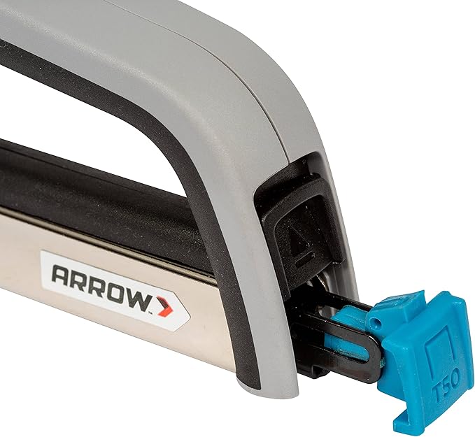 Arrow T50X Heavy-Duty Staple Gun for Upholstery, Furniture, Office, Decorating, Fits 1/4", 5/16”, 3/8", or 1/2" Staples