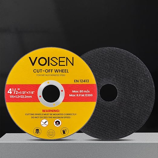 VOISEN 4 1/2 Cut Off Wheel,70 PCS Angle Grinder Cutting Disc 4-1/2" x 1/21" x 7/8" Thin Metal & Stainless Steel Cutting Wheel,Grinder Blades Professional Fast Cutting Disc