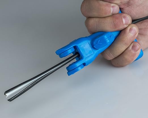 Jonard Tools FOD-2000 Fiber Optic Drop Cable Slitter for 0.250" Flat Cable, Blue