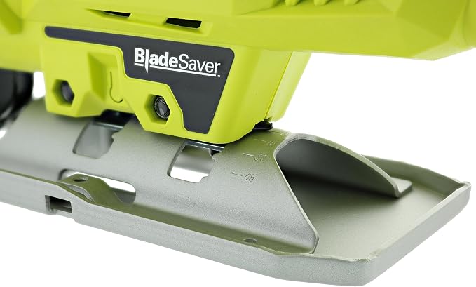 RYOBI One+ P5231 18V Lithium Ion Cordless Orbital T-Shaped 3,000 SPM Jigsaw (Battery Not Included, Power Tool and T-Shaped Wood Cutting Blade Only)