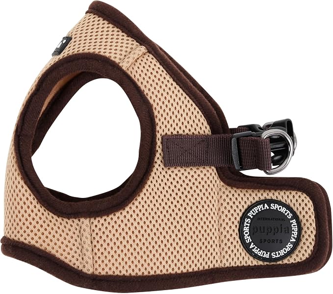 PUPPIA International Harness Soft B Vest, X-Large, Beige