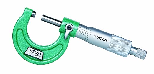 INSIZE 3203-1212A Outside Micrometer, 0" - 12", Graduation .0001"