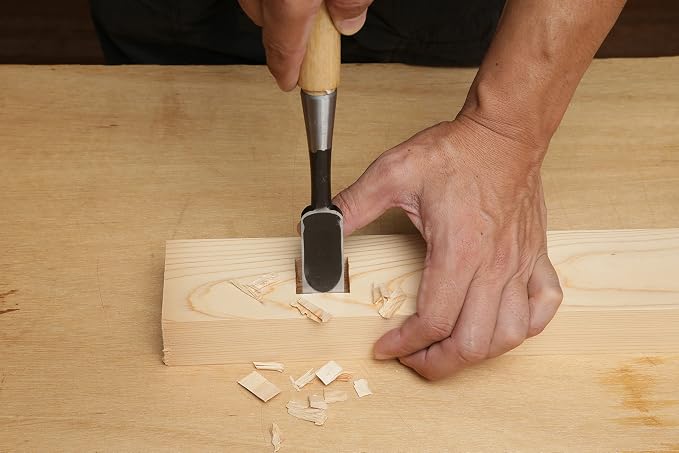 Authentic Japanese Chisel 42mm. Woodwork,Carpentry, (42mm)