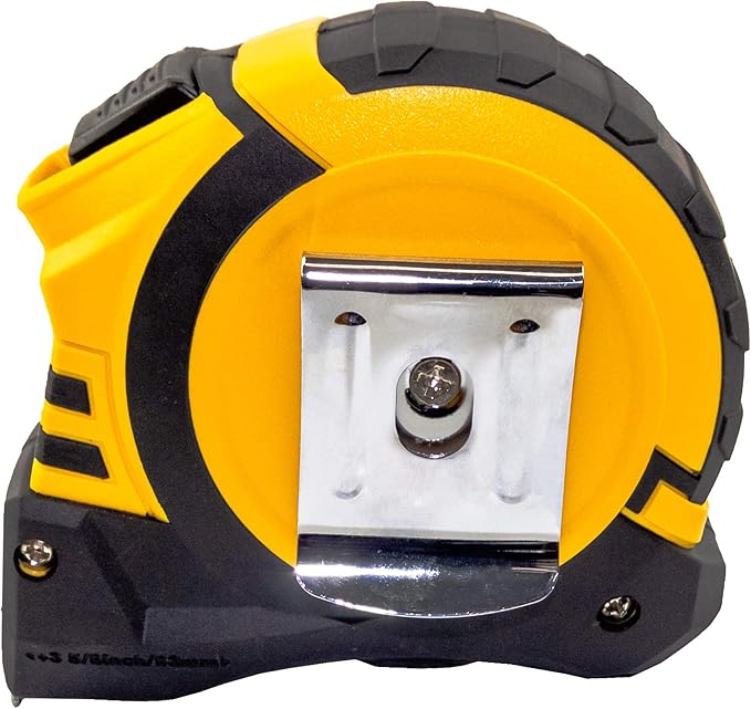 Komelon 25' x 1.06" Self-Lock Powerblade II Tape Measure, Yellow/Black, SL52425