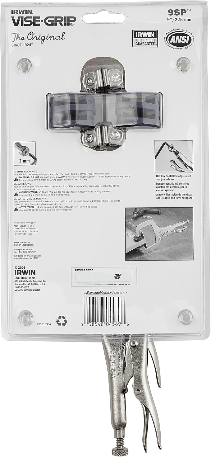 IRWIN VISE-GRIP C Clamp, Locking, 2-Piece (45619)