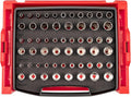 TEKTON 3/8 Inch Drive 12-Point Socket Set, 57-Piece | SHD91702 | (6 - 24 mm), Shallow, Semi-Deep, and Deep, Stacking Organizer, Custom Foam