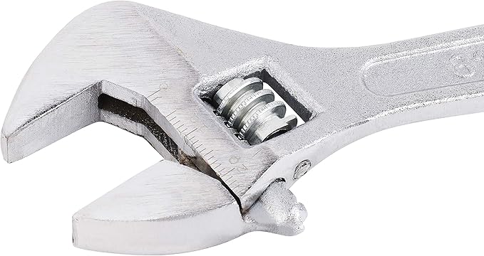 Mr. Pen- Adjustable Wrench, 8 Inches, Heat-Treated Carbon Steel, Wide Caliber Opening, Wrench Tool for Home, Workshop and Auto Repairs