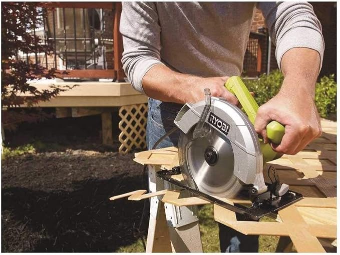 RYOBI Circular Saw CSB125 13-Amp 7-1/4 in. Electric (Renewed)