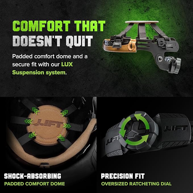 LIFT SAFETY Dax Fiber Resin Full Brim Safety Helmet/Hard Hat | 6 Point Suspension for Comfort & Impact Protection
