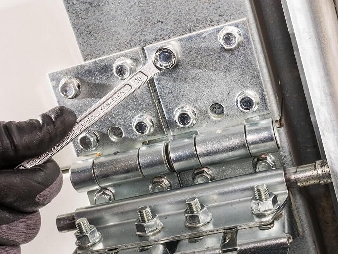 HAZET Combination Wrench Set 600SPC/16 I 16 Tools, Output: External Double Hexagon, Width Across Flats: 7-24 Mm, Slim Ring Wrench Shank with Extra Sturdy Double T-Profile