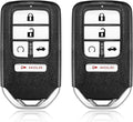 Car Key Fob Remote Keyless Entry Control CWTWB1G0090 433MHz 5 Button Replacement for 2018-2022 Honda Accord 2.0EX-L EX Tour - 2 Pack