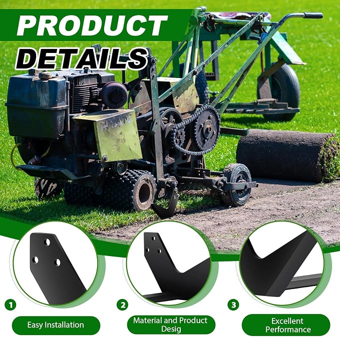 Threlaco 12 Inch Sod Cutter Blade Compatible with Ryan Sod Cutters Replacement for All 12" Machine 546182.7