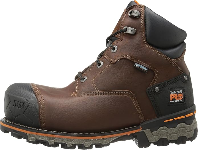 Timberland PRO Men's Boondock 6 Inch Composite Safety Toe Waterproof Industrial Work Boot