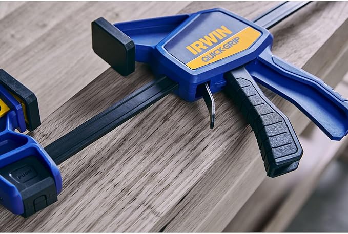 IRWINQUICK-GRIPOne-Handed Bar Clamp, Medium-Duty, 12", 1964718