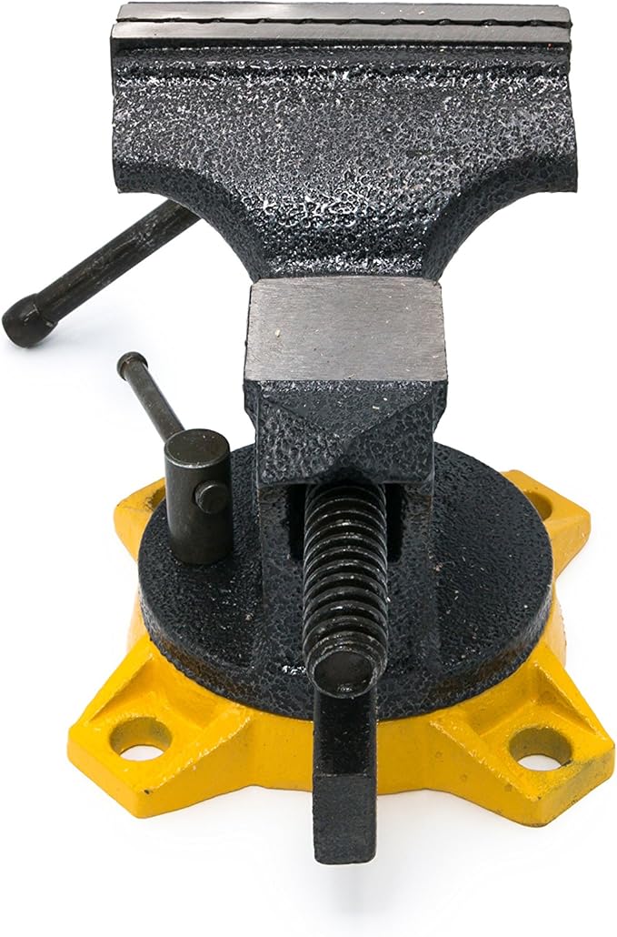 Olympia Tools 38-604 Bench Vise, Workshop Series, 4-Inch, gray