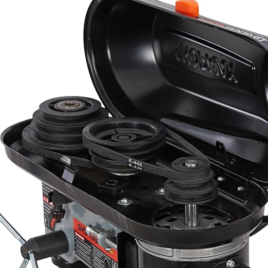 SHOPMAX 8 inch 9 adjustable speeds 4.2 Amp Benchtop Drill Press