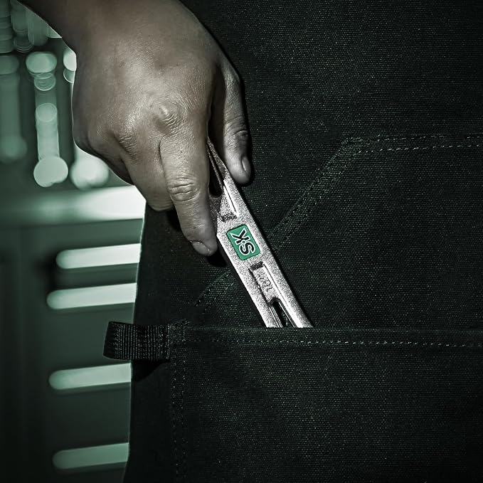 SK 3-Piece Adjustable Wrench Set, 6", 8", 10", SAE & Metric Scales | X-Frame Handle, Precision Jaw, Heat Treated CR-V Steel, Chrome-Plated Rust Resistant Finish