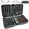 ViviDreamore 100 in1 Magnetic Ratcheting Screwdriver Set, 94 S2 Steel Bits, Storage Case for Computer, Drone, Furniture, Bicycle & DIY, Black