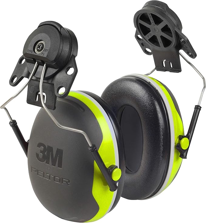 3M PELTOR Hearing Protection Earmuffs, X4 Series Noise Protection, Construction, Manufacturing, Assembly, Sanding