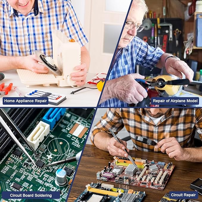 JYJZPB Cordless Soldering Iron with Built-in 1100mAh Battery, Portable and Compact, Adjustable Temperature, Household, Repair Tools, Jewelry Welding