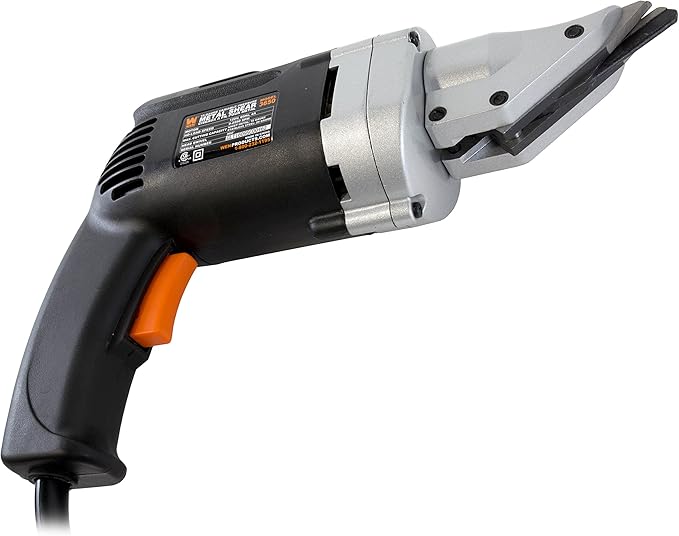 WEN Metal Shear, Swivel Head, Variable Speed, 18-Gauge, 4-Amp (3650)