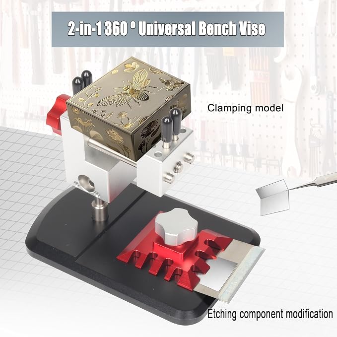 Multi functional Precision Bench Vise Clamp for Model Building