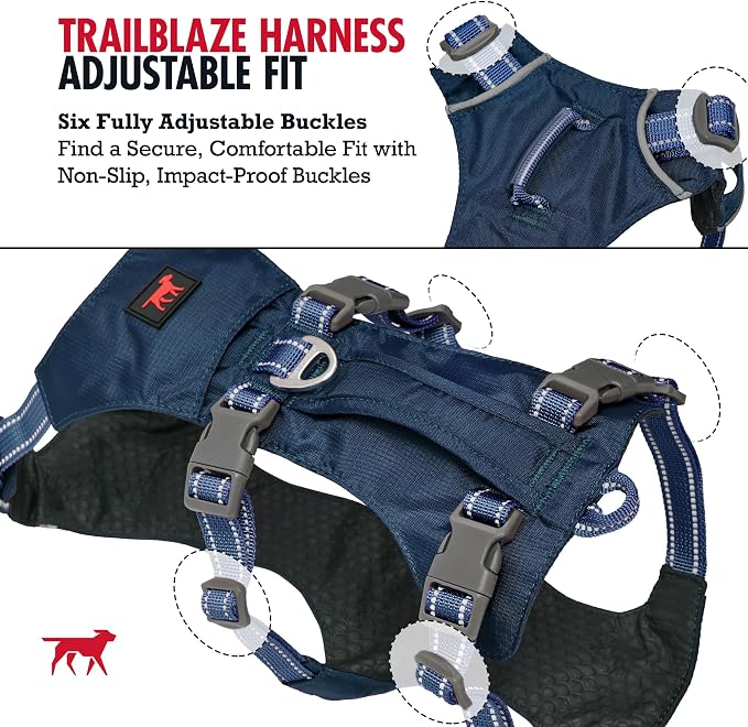 Tuff Pupper Escape Proof Dog Harness for Extra Small Dogs | No Pull Lightweight Adjustable Harness | No Escape Multifunctional Outdoor Pet Gear | Strong Durable Breathable | Secure Comfortable Fit