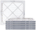 Amazon Basics 14x14x1 Air Filter, MERV 8 AC Furnace Filters, Allergy Control, Electrostatic, Air Cleaning, 6-Pack (Actual Size: 13.75" x 13.75" x 0.75")