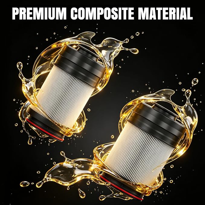 2025-2026 68677800AA Fuel Filter Water Separator and 68677810AA Oil Filter | 6.7 Cummins Fuel Filter and Oil Filter Kit, Fits for 2025-2026 Ram 2500 3500 4500 5500 6.7L Cummins Turbo Diesel Engines