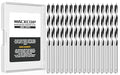 Brad Point Wood Drill Bit Set, 16Pcs 3MM Metric Drill Bit Set with Double Flutes Design for Carpenter Woodworking and All Types of Wood