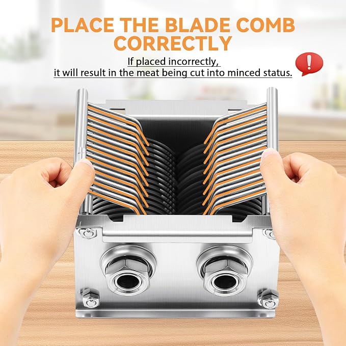 Replacement Meat Cutter Blade for Newhai 850W Meat Cutter Machine (5mm)