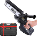 Cordless Mini Chainsaw Compatible with Dewalt 20V MAX Battery (Battery Not Included), 8 Inch Brushless Electric Chainsaw, Auto Oiler, Handheld Pruning Saw for Tree Branch Cutting
