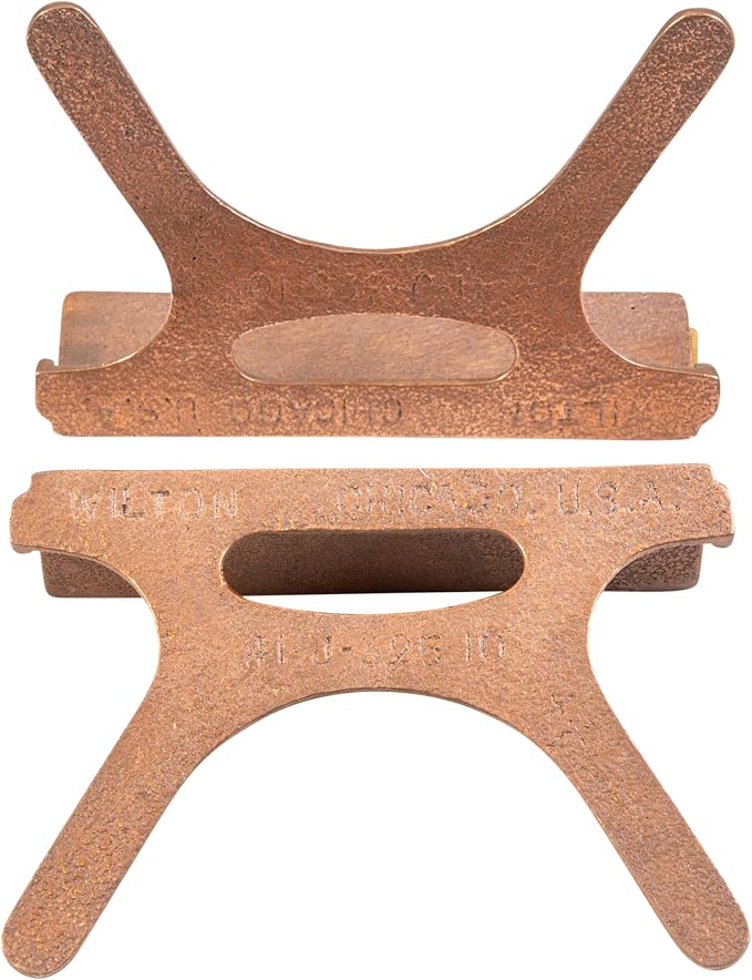 Wilton 4-1/2" Copper Vise Jaw Caps (404-4.5)