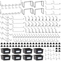 FRIMOONY Peg Board Organizer Accessories, Pegboard Hook Locks, Bins, for Organizing Pliers, Wrenches, Screwdrivers, 202-Piece