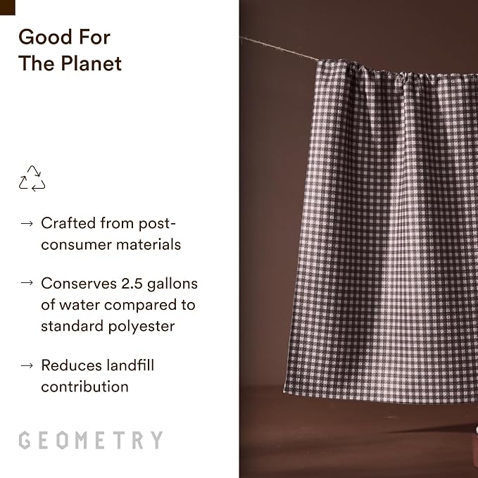 GEOMETRY Tea Towels – Spring & Summer Collection – Quick-Dry, Ultra-Absorbent, Reusable Microfiber Kitchen Towels for Drying & Cleaning (Cherry Bow, 2-Pack)