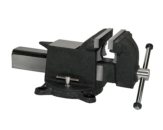 Yost Vises 906-AS 6" Heavy Duty Steel Bench Vise, Black