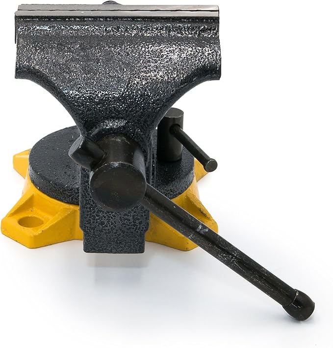 Olympia Tools 38-604 Bench Vise, Workshop Series, 4-Inch, gray