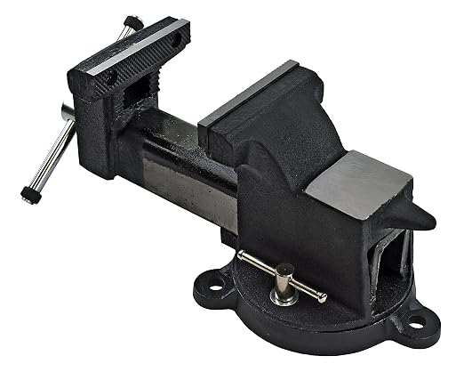 Yost Vises 906-AS 6" Heavy Duty Steel Bench Vise, Black