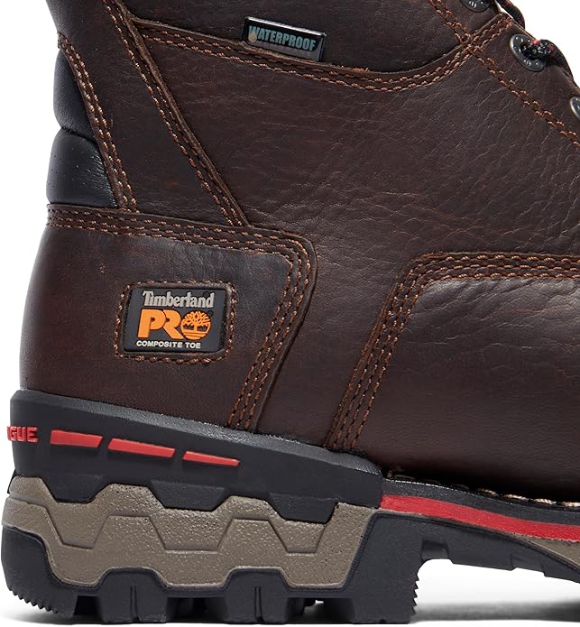 Timberland PRO Men's Boondock 6 Inch Composite Safety Toe Waterproof Industrial Work Boot