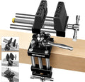 ArtyMaster 360° Rotating Bench Vise with Quick-Release Ratchet Wrench - Versatile Woodworking & Pipe Vise for Home Improvement - 4 Inch Workbench Vise for Carving, Repair & DIY Projects (WT117A)