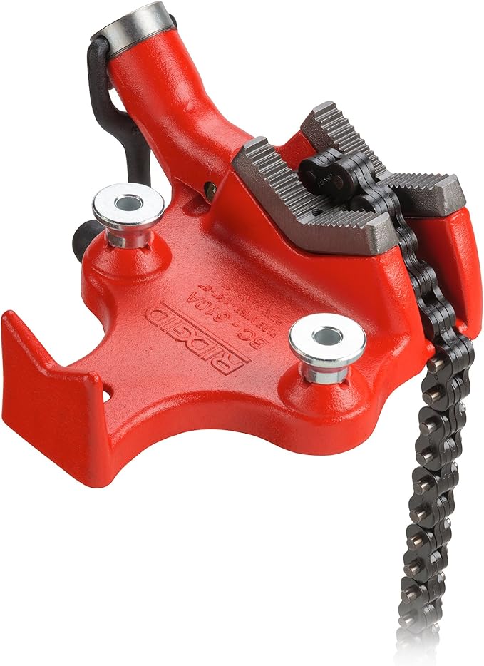 Ridgid 40210 Vise, Bc610 Bench Chain, 11x11x7, Red