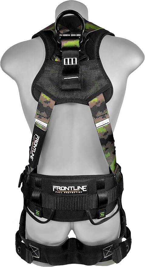 Frontline Full Body Harness | Suspension Trauma Straps| OSHA & ANSI Compliant