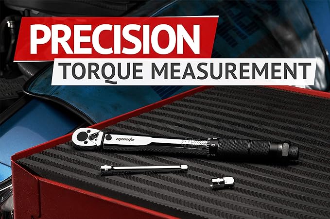 EPAuto 1/4-Inch Drive Click Torque Wrench (20-200 in.-lb. / 2.26 ~ 22.6 Nm)
